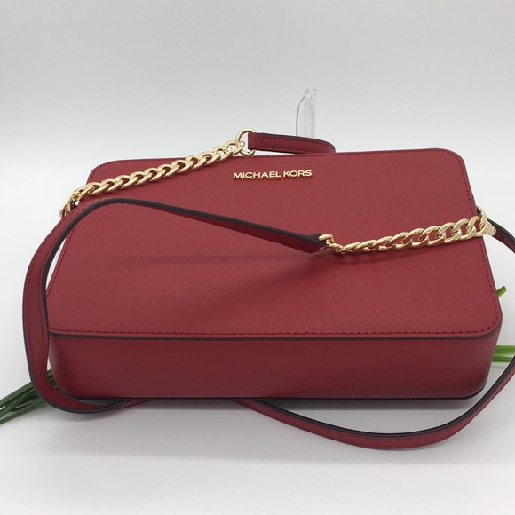 MICHAEL KORS JET SET ITEM LG EW CROSSBODY LEATHER - Picture 5 of 8